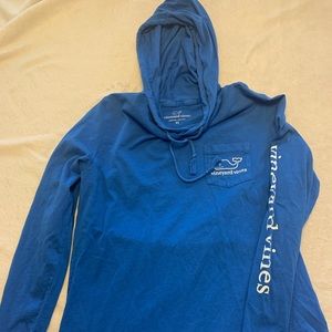 Royal blue Vineyard Vines long sleeve T-shirt